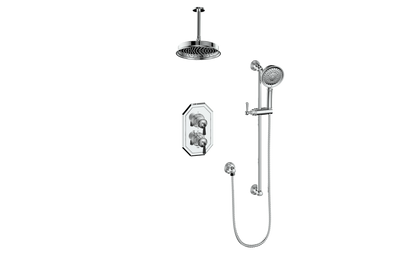 CARINTHIA TRIM FOR 2-WAY TH SHOWER KIT WITH 6" CEILING ARM