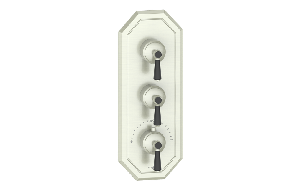 CARINTHIA TRIM FOR 3/4" HIGH-FLOW TH VALVE WITH 2 VOLUME CONTROLS