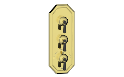 CARINTHIA TRIM FOR 3/4" HIGH-FLOW TH VALVE WITH 2 VOLUME CONTROLS