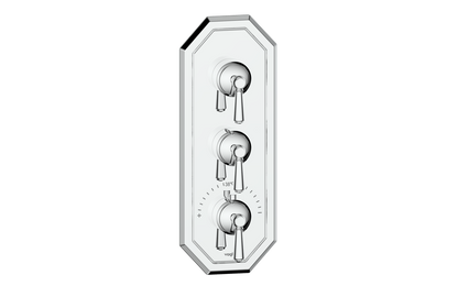 CARINTHIA TRIM FOR 3/4" HIGH-FLOW TH VALVE WITH 2 VOLUME CONTROLS