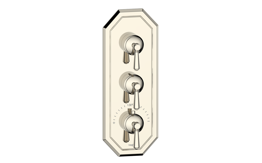 CARINTHIA TRIM FOR 3/4" HIGH-FLOW TH VALVE WITH 2 VOLUME CONTROLS