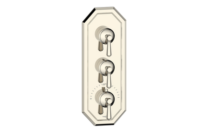 CARINTHIA TRIM FOR 3/4" HIGH-FLOW TH VALVE WITH 2 VOLUME CONTROLS