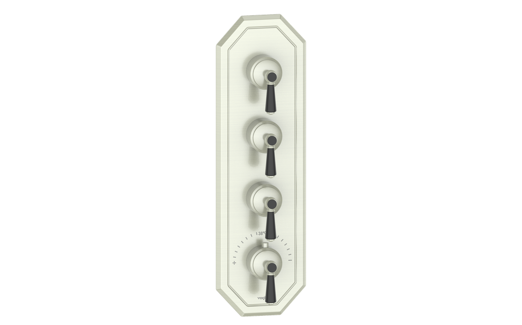 CARINTHIA TRIM FOR 3/4" HIGH-FLOW TH VALVE WITH 3 VOLUME CONTROLS