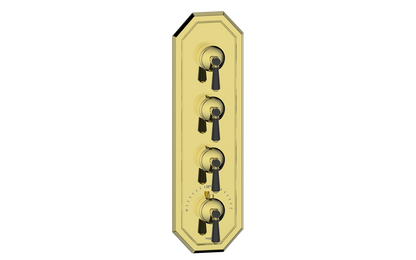 CARINTHIA TRIM FOR 3/4" HIGH-FLOW TH VALVE WITH 3 VOLUME CONTROLS