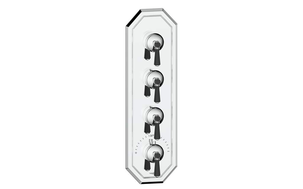 CARINTHIA TRIM FOR 3/4" HIGH-FLOW TH VALVE WITH 3 VOLUME CONTROLS