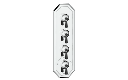 CARINTHIA TRIM FOR 3/4" HIGH-FLOW TH VALVE WITH 3 VOLUME CONTROLS