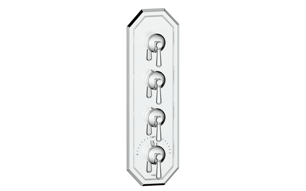 CARINTHIA TRIM FOR 3/4" HIGH-FLOW TH VALVE WITH 3 VOLUME CONTROLS