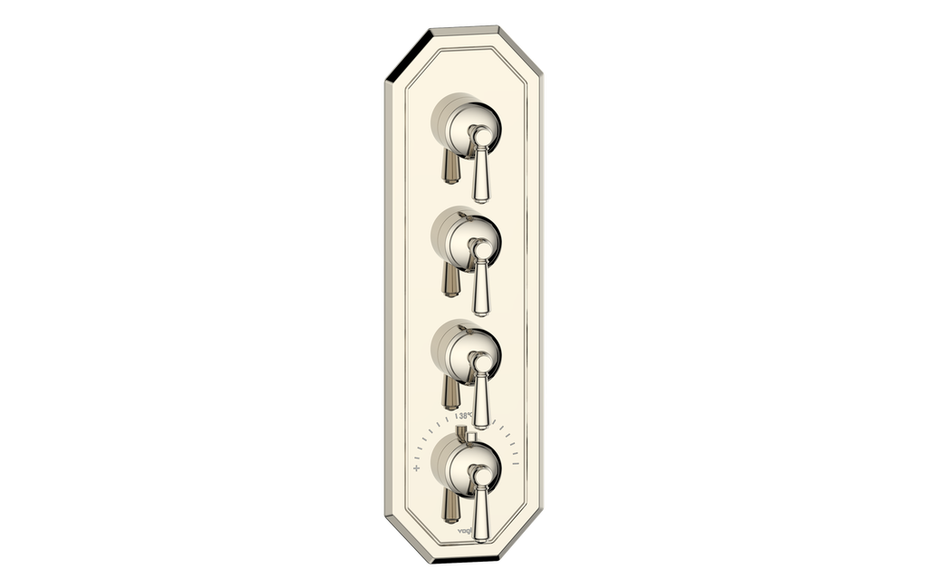 CARINTHIA TRIM FOR 3/4" HIGH-FLOW TH VALVE WITH 3 VOLUME CONTROLS