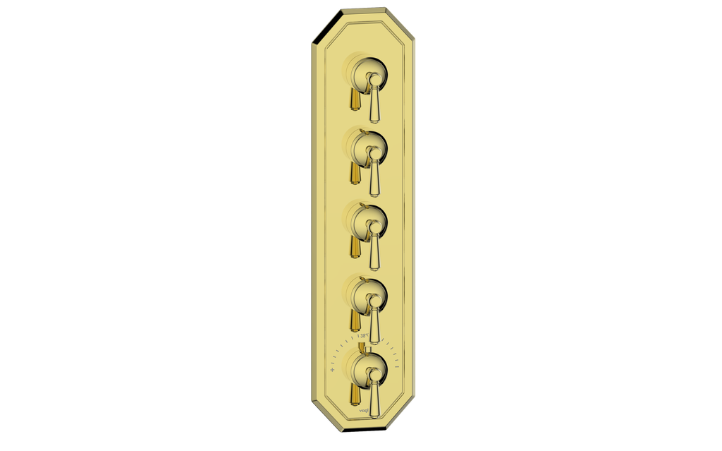 Vogt CARINTHIA TRIM FOR 3/4" HIGH-FLOW TH VALVE WITH 4 VOLUME CONTROLS