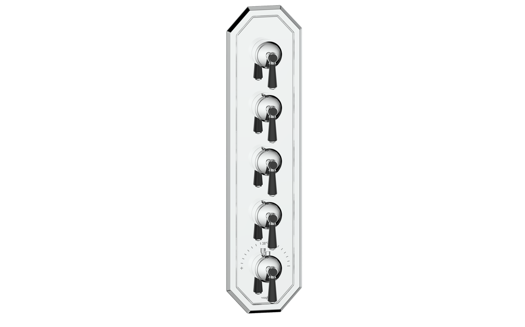 Vogt CARINTHIA TRIM FOR 3/4" HIGH-FLOW TH VALVE WITH 4 VOLUME CONTROLS