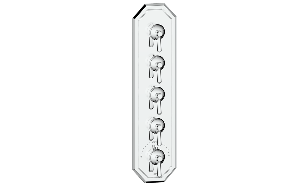 Vogt CARINTHIA TRIM FOR 3/4" HIGH-FLOW TH VALVE WITH 4 VOLUME CONTROLS