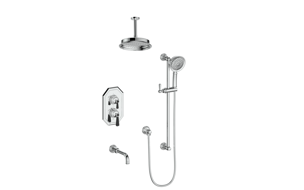 CARINTHIA TRIM FOR 3-WAY TH SHOWER KIT WITH 6" CEILING ARM