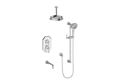 CARINTHIA TRIM FOR 3-WAY TH SHOWER KIT WITH 6" CEILING ARM