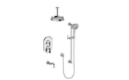CARINTHIA TRIM FOR 3-WAY TH SHOWER KIT WITH 6" CEILING ARM