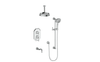 CARINTHIA TRIM FOR 3-WAY TH SHOWER KIT WITH 6" CEILING ARM