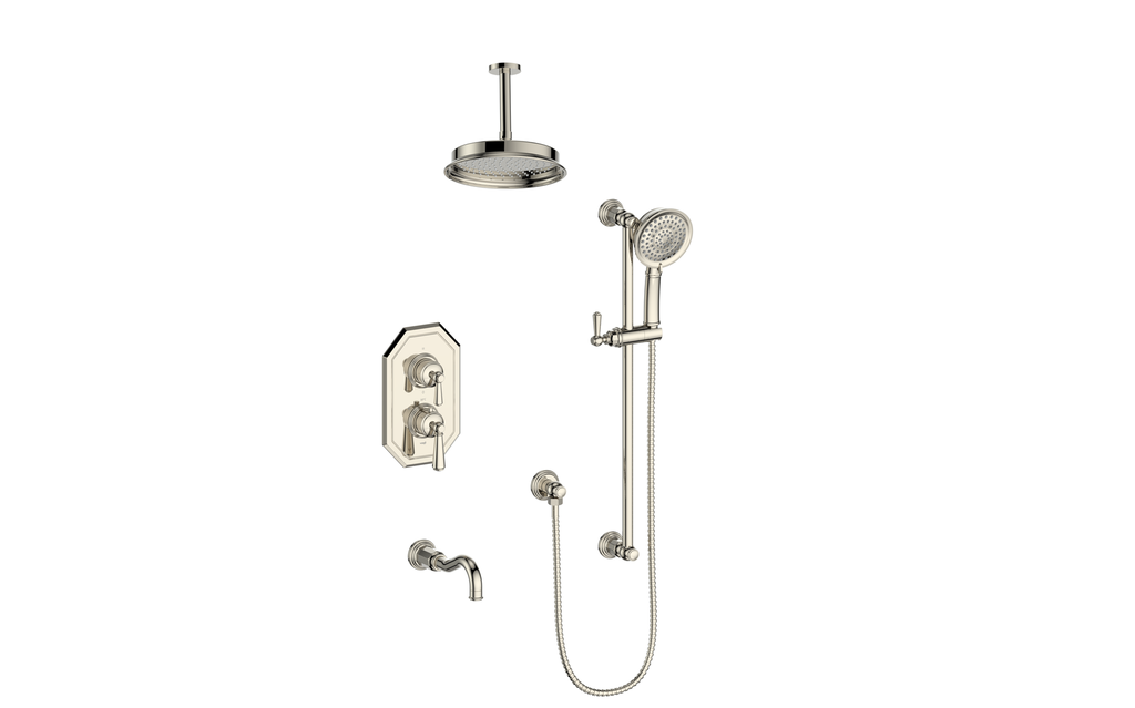 CARINTHIA TRIM FOR 3-WAY TH SHOWER KIT WITH 6" CEILING ARM