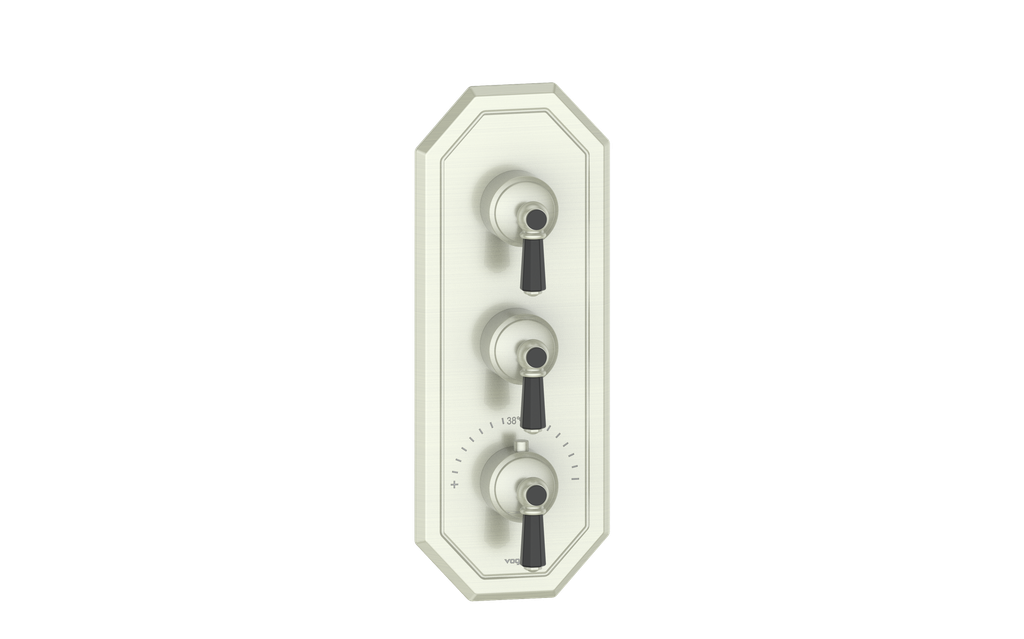 CARINTHIA TRIM FOR 3/4" HIGH-FLOW TH VALVE WITH 2 VOLUME CONTROLS