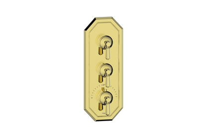 CARINTHIA TRIM FOR 3/4" HIGH-FLOW TH VALVE WITH 2 VOLUME CONTROLS
