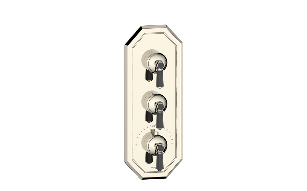 CARINTHIA TRIM FOR 3/4" HIGH-FLOW TH VALVE WITH 2 VOLUME CONTROLS