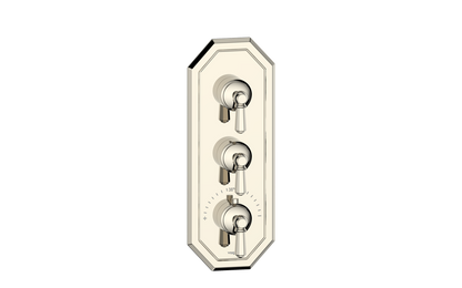 CARINTHIA TRIM FOR 3/4" HIGH-FLOW TH VALVE WITH 2 VOLUME CONTROLS