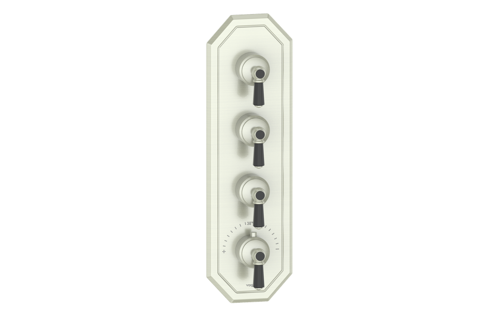 CARINTHIA TRIM FOR 3/4" HIGH-FLOW TH VALVE WITH 3 VOLUME CONTROLS