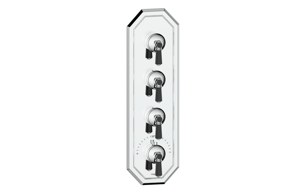 CARINTHIA TRIM FOR 3/4" HIGH-FLOW TH VALVE WITH 3 VOLUME CONTROLS