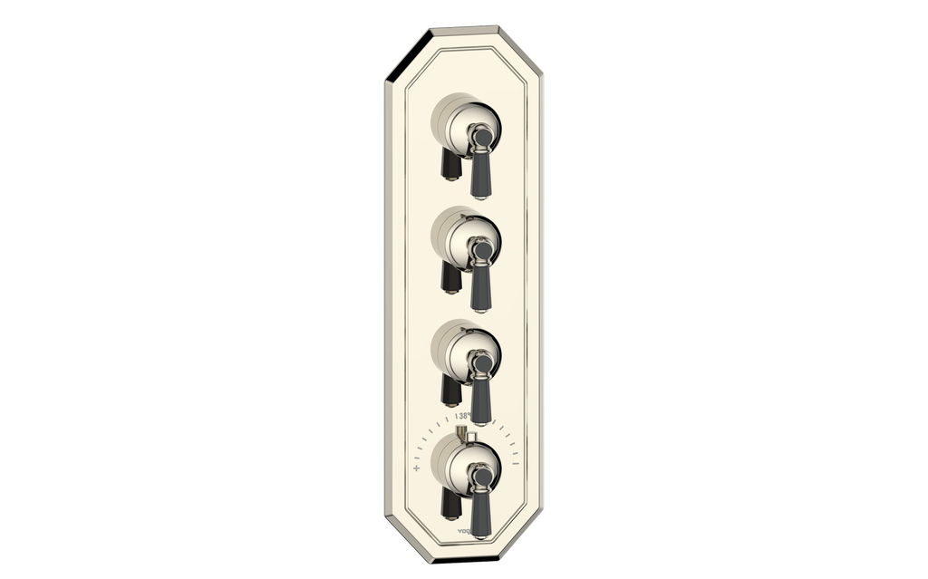 CARINTHIA TRIM FOR 3/4" HIGH-FLOW TH VALVE WITH 3 VOLUME CONTROLS