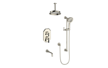CARINTHIA TRIM FOR 3-WAY TH SHOWER KIT WITH 6" CEILING ARM