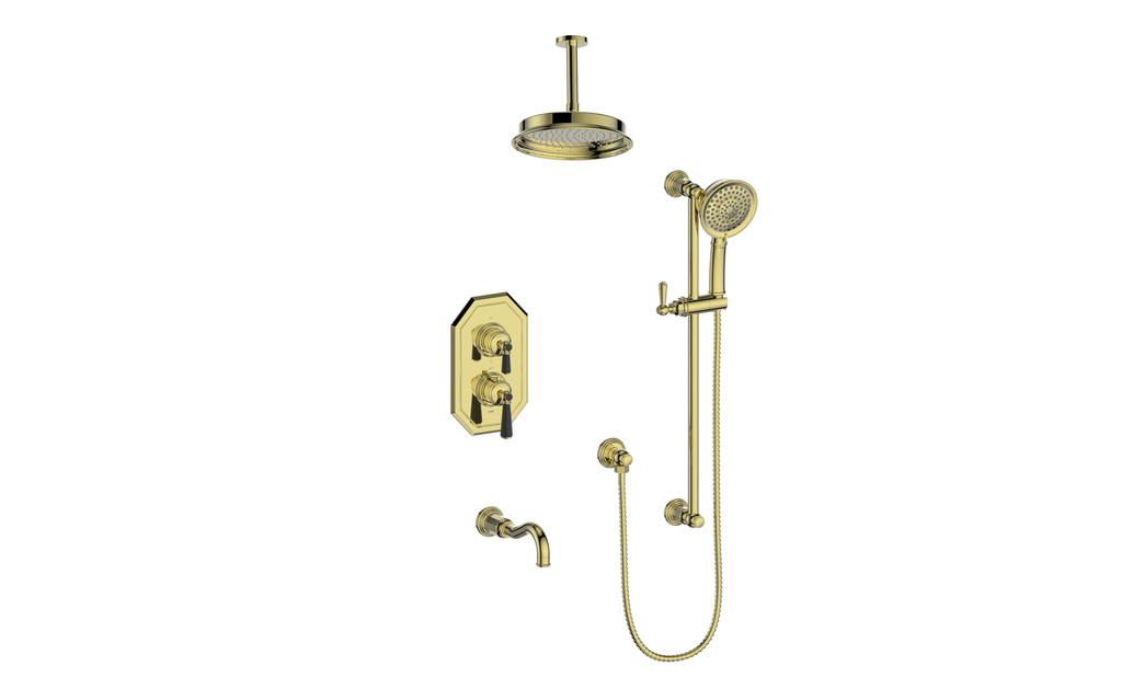 CARINTHIA TRIM FOR 3-WAY TH SHOWER KIT WITH 6" CEILING ARM