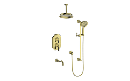 CARINTHIA TRIM FOR 3-WAY TH SHOWER KIT WITH 6" CEILING ARM