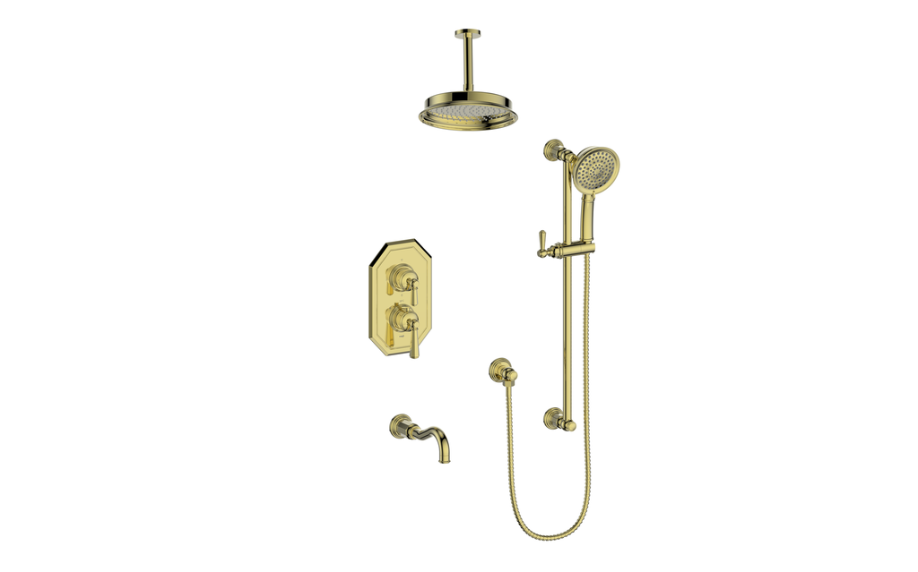 CARINTHIA TRIM FOR 3-WAY TH SHOWER KIT WITH 6" CEILING ARM