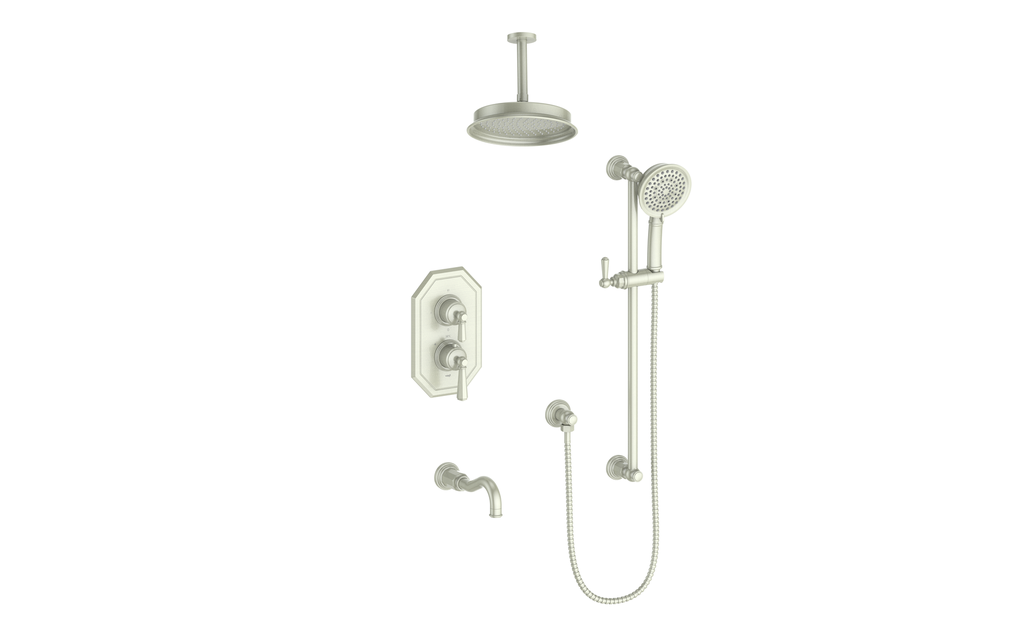 CARINTHIA TRIM FOR 3-WAY TH SHOWER KIT WITH 6" CEILING ARM