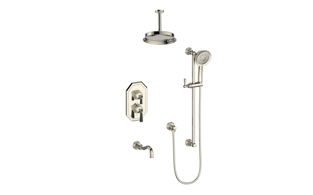 CARINTHIA TRIM FOR 3-WAY TH SHOWER KIT WITH 6" CEILING ARM