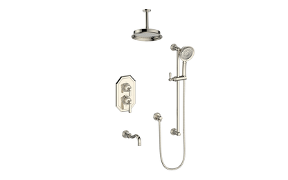 CARINTHIA TRIM FOR 3-WAY TH SHOWER KIT WITH 6" CEILING ARM