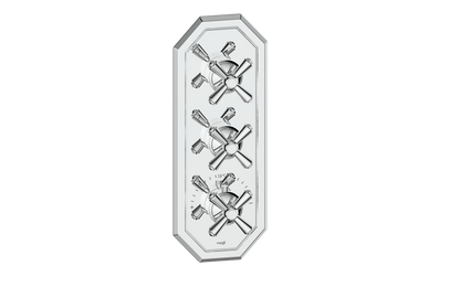 CARINTHIA TRIM FOR 3/4" HIGH-FLOW TH VALVE WITH 2 VOLUME CONTROLS