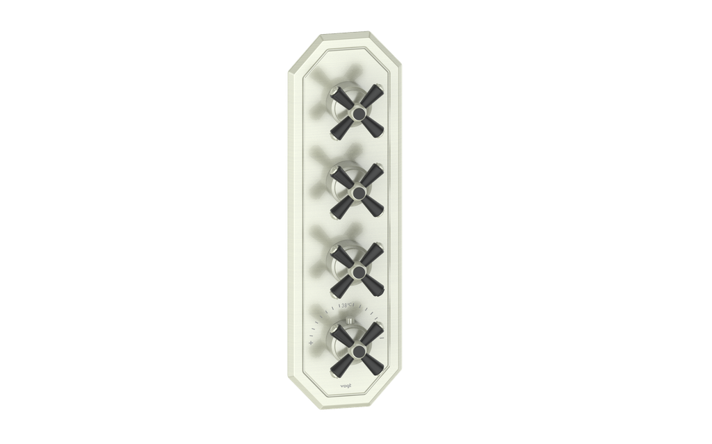 CARINTHIA TRIM FOR 3/4" HIGH-FLOW TH VALVE WITH 3 VOLUME CONTROLS