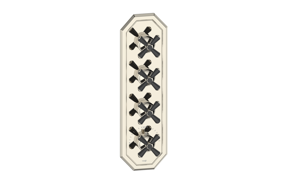 CARINTHIA TRIM FOR 3/4" HIGH-FLOW TH VALVE WITH 3 VOLUME CONTROLS