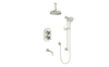 CARINTHIA TRIM FOR 3-WAY TH SHOWER KIT WITH 6" CEILING ARM