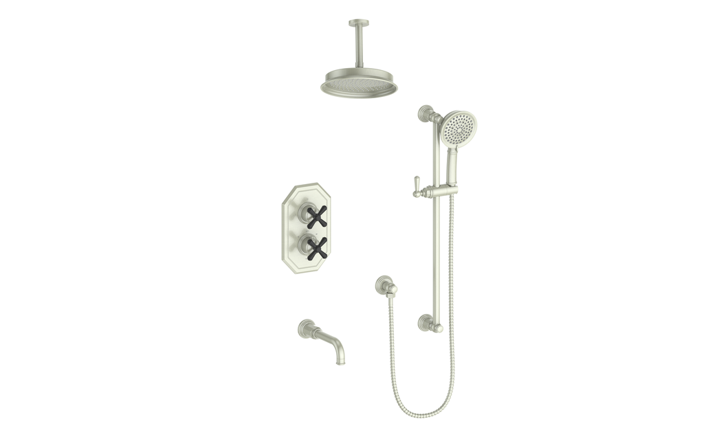 CARINTHIA TRIM FOR 3-WAY TH SHOWER KIT WITH 6" CEILING ARM