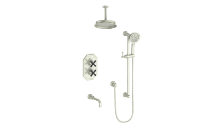CARINTHIA TRIM FOR 3-WAY TH SHOWER KIT WITH 6" CEILING ARM