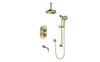 CARINTHIA TRIM FOR 3-WAY TH SHOWER KIT WITH 6" CEILING ARM