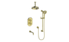 CARINTHIA TRIM FOR 3-WAY TH SHOWER KIT WITH 6" CEILING ARM