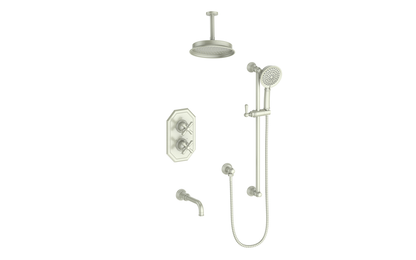 CARINTHIA TRIM FOR 3-WAY TH SHOWER KIT WITH 6" CEILING ARM