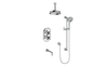 CARINTHIA TRIM FOR 3-WAY TH SHOWER KIT WITH 6" CEILING ARM