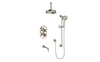 CARINTHIA TRIM FOR 3-WAY TH SHOWER KIT WITH 6" CEILING ARM