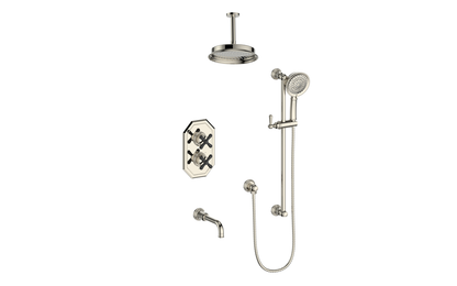 CARINTHIA TRIM FOR 3-WAY TH SHOWER KIT WITH 6" CEILING ARM