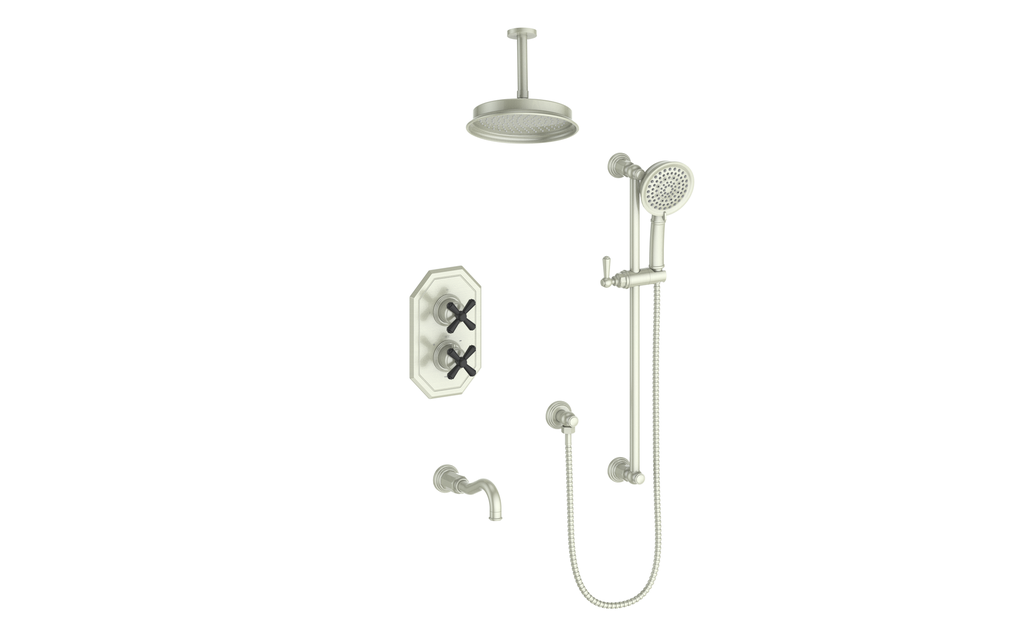 CARINTHIA TRIM FOR 3-WAY TH SHOWER KIT WITH 6" CEILING ARM