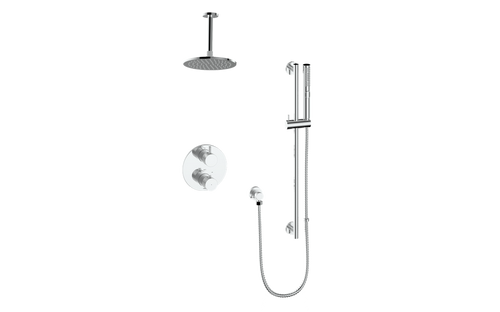 Vogt Drava Trim for 2-Way TH Shower Kit with 6" Ceiling Arm CC