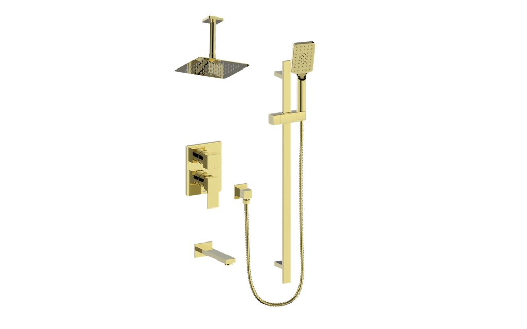Vogt Kapfenberg Trim for 3-Way PB Shower Kit with 6" Ceiling Arm CC
