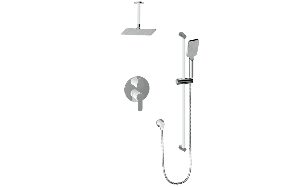 Vogt Lusten Trim for 2-Way PB Shower Kit with 6" Ceiling Arm CC